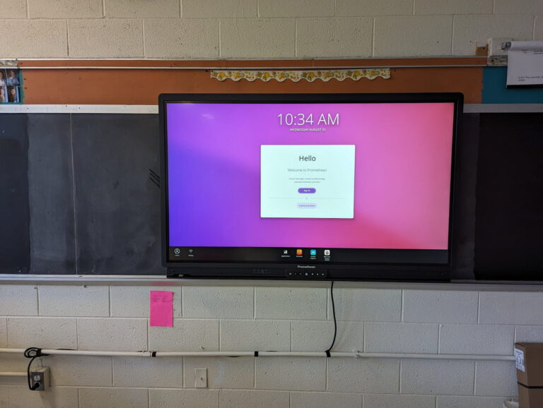 REV-T audio visual integration project — installed system, photo 4
