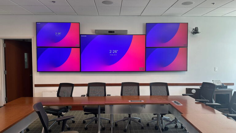 REV-T audio visual integration project — installed system, photo 12