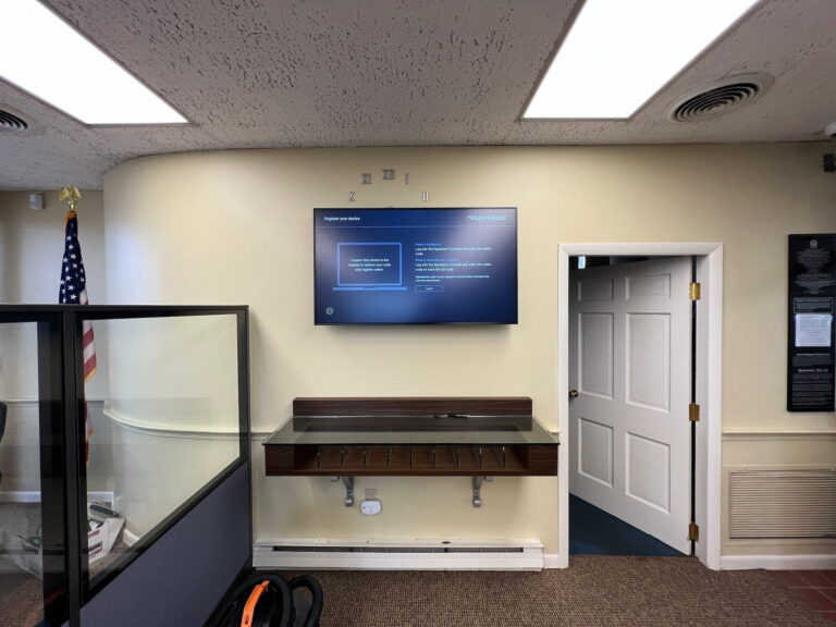 REV-T audio visual integration project — installed system, photo 19